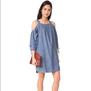 Madewell off shoulders dress